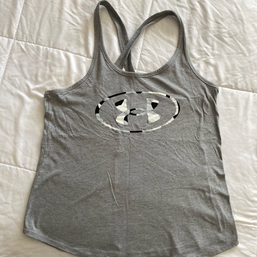 Under Armour Heather Gray Women's Tank Top